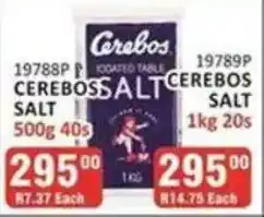 KitKat Cash and Carry Cerebos Iodated Table Salt offer