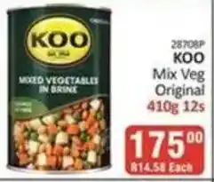 KitKat Cash and Carry Koo Mix Veg Original offer