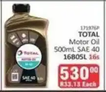 KitKat Cash and Carry TOTAL Motor Oil offer