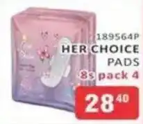 KitKat Cash and Carry HER CHOICE PADS offer