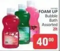 KitKat Cash and Carry FOAM UP Bubble Bath Assorted offer