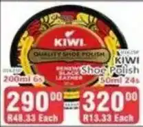 KitKat Cash and Carry KIWI QUALITY SHOE POLISH offer