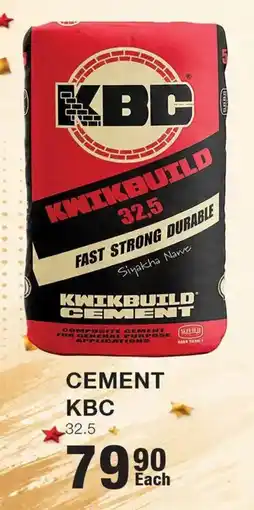Build It KBC Cement offer