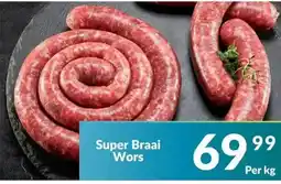 Super Save Super Braai Wors offer