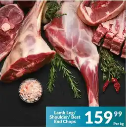 Super Save Lamb Leg/Shoulder/Best End Chops offer