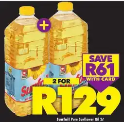 Shoprite Sunfoil Pure Sunflower Oil offer