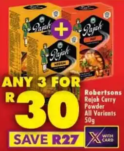 Shoprite Robertsons Curry Powder offer