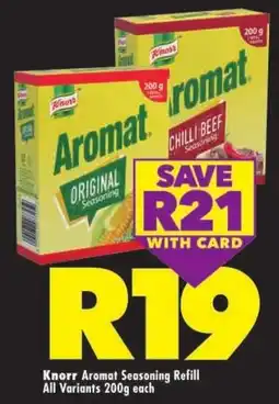 Shoprite Knorr Aromat Seasoning Refill offer