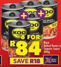 Shoprite Koo Baked Beans in Tomato Sauce offer
