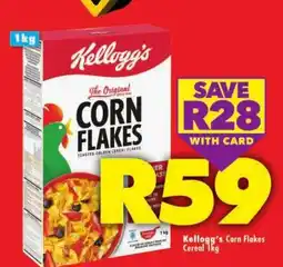 Shoprite Kellogg's Corn Flakes offer