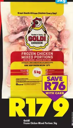 Shoprite Goldi Frozen Chicken Mixed Portions offer