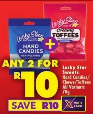 Lucky Star Sweets Hard Candies/Chews/Toffees