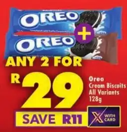 Shoprite Oreo Cream Biscuits offer