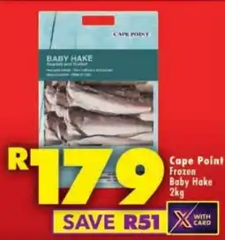 Shoprite Cape Point Frozen Baby Hake offer