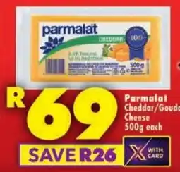 Shoprite Parmalat Cheddar/Gouda Cheese offer