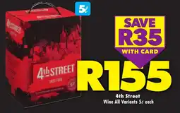 Shoprite 4th Street Wine offer