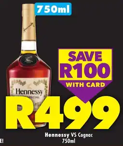 Shoprite Hennessy VS Cognac offer