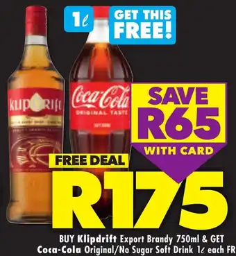 Klipdrift Export Brandy