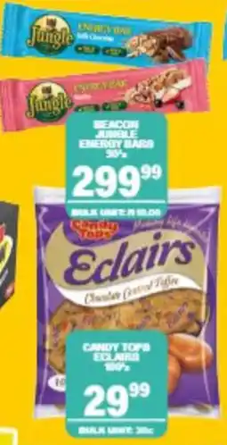 Giant Hyper Candy Tops Eclairs offer