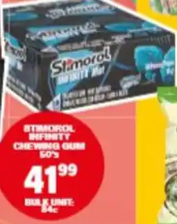 Giant Hyper Stimorol Infinity Chewing Gum offer