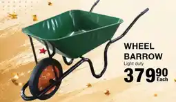 Build It WHEEL BARROW offer