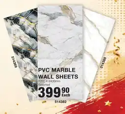 Build It PVC MARBLE WALL SHEETS Assorted offer