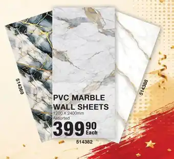 PVC MARBLE WALL SHEETS Assorted