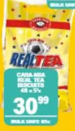 Giant Hyper Real Tea Cab-a-Mia Real Tea Biscuits offer