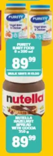 Giant Hyper Nutella Hazelnut Spread with Cocoa offer