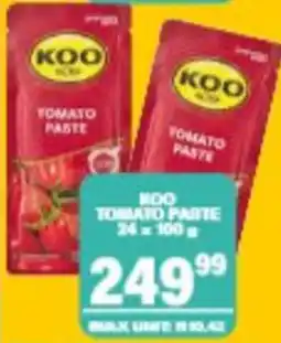 Giant Hyper KOO Tomato Paste offer