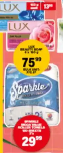 Giant Hyper Sparkle Mega Value Roller Towels offer