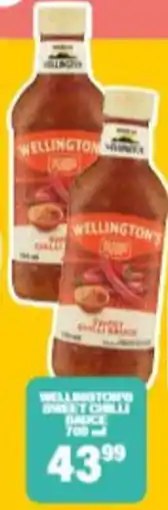 Giant Hyper Wellington's Sweet Chilli Sauce offer