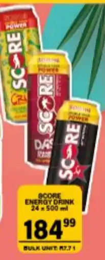 Giant Hyper SCORE ENERGY DRINK offer