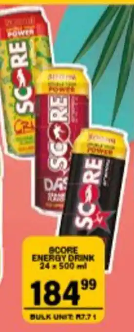 Giant Hyper SCORE ENERGY DRINK offer