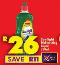 Shoprite Sunlight Dishwashing Liquid offer