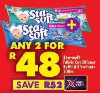 Sta-soft Fabric Conditioner Refill