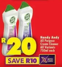 Shoprite Handy Andy All Purpose Cream Cleaner offer