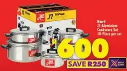Shoprite Hart J7 Aluminium Cookware Set offer