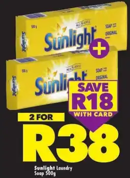 Shoprite Sunlight Laundry Soap offer