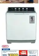 Russells 15KG Twin Tub White DTT152 offer