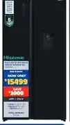 Russells 541LT Side By Side Fridge Freezer H680SMIB-WD offer