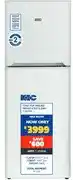 Russells 170LT Top Freezer Fridge KTF518-2WH offer
