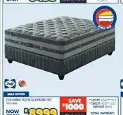 Russells Columbia 152cm Queen Bed Set offer