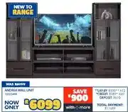 Russells Andrea Wall Unit offer
