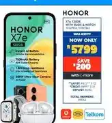 Russells Honor X7e 128GB with Buds & Watch offer