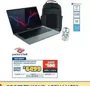 Russells Packard Bell Monteneroc82 Pro Laptop, Backpack + Mouse Bundle offer