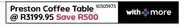 Bradlows Preston Coffee Table offer