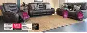 Bradlows Winston 3 Piece 5 Action Reclining Lounge Suite offer