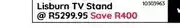Bradlows Lisburn TV Stand offer