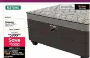 Bradlows Restonic Majesty Queen 152cm Base Set offer